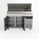 AG 2 Door Saladette Fridge - Fits 7 x 1/3 GN Trays SH2000-700