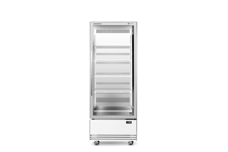 Skope 1 Glass Door Display or Storage Fridge - SKB600N-A