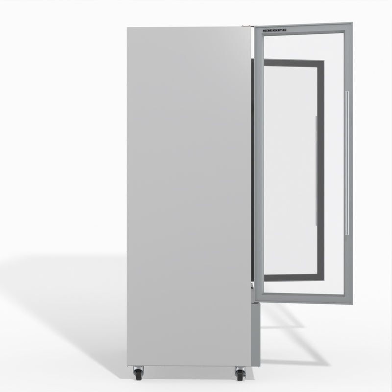 Skope 2 Glass Door Display or Storage Fridge - SKB900N-A - White