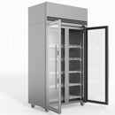 TMF1000N-A 2 1 Glass Door Upright Display or Storage Freezer