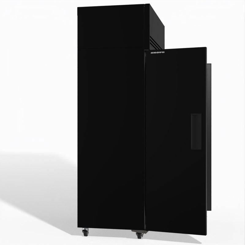 Skope SKFT1000NS-A 2 Solid Door Upright Display or Storage Freezer