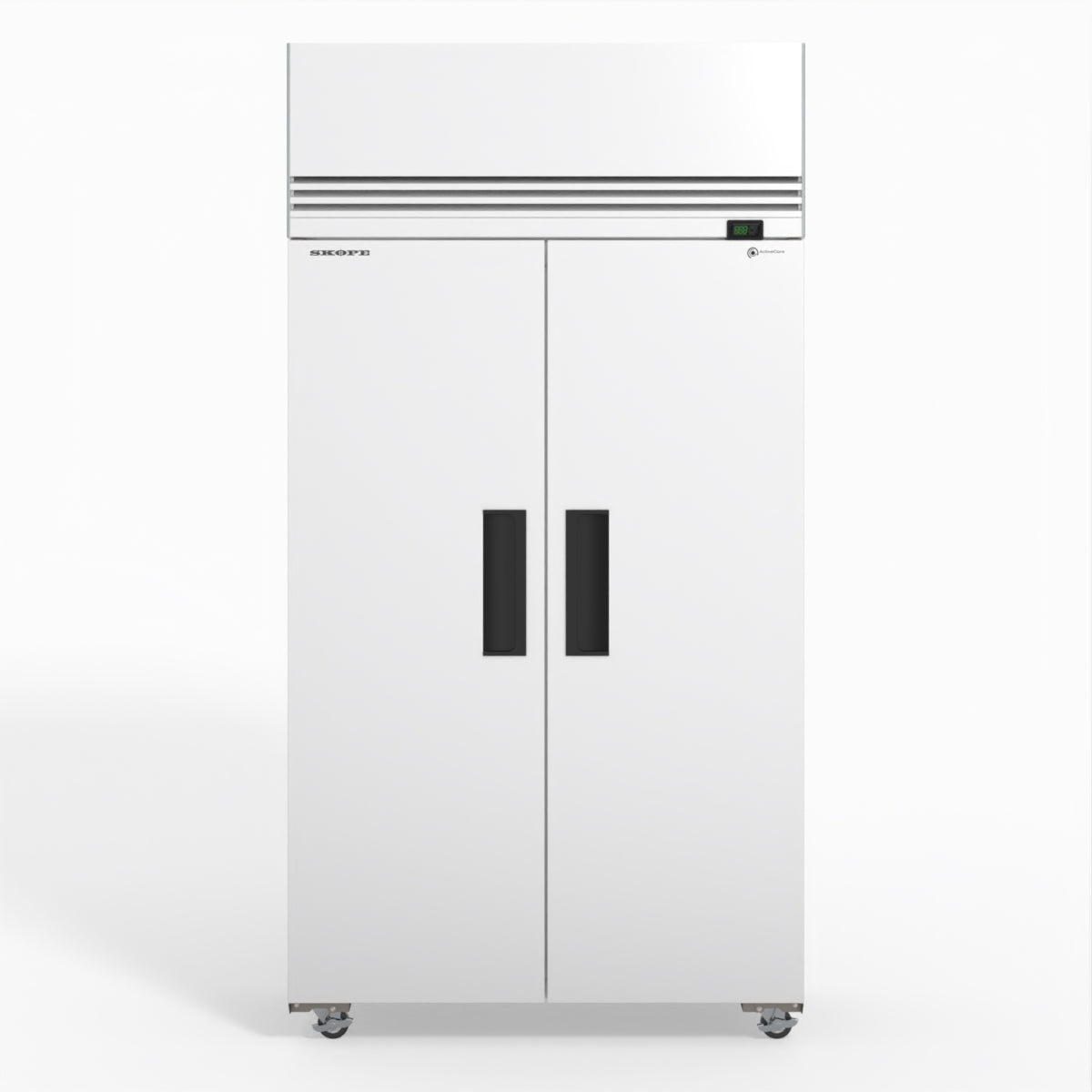 Skope SKFT1000NS-A 2 Solid Door Upright Display or Storage Freezer