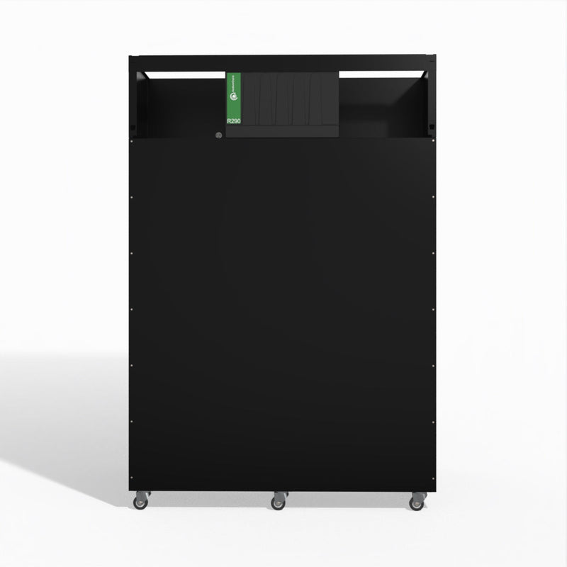 Skope SKFT1300NS-A 2 Solid Door Upright Display or Storage Freezer