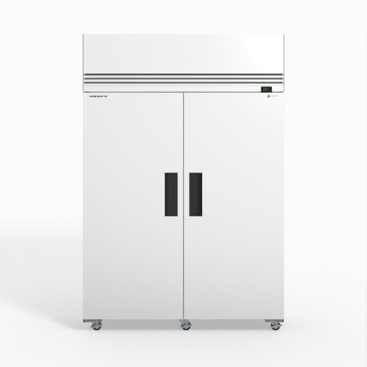 Skope SKFT1300NS-A 2 Solid Door Upright Display or Storage Freezer