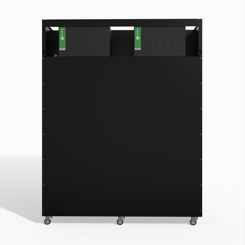 Skope TMF1500N-A 3 Glass Door Upright Display or Storage Freezer