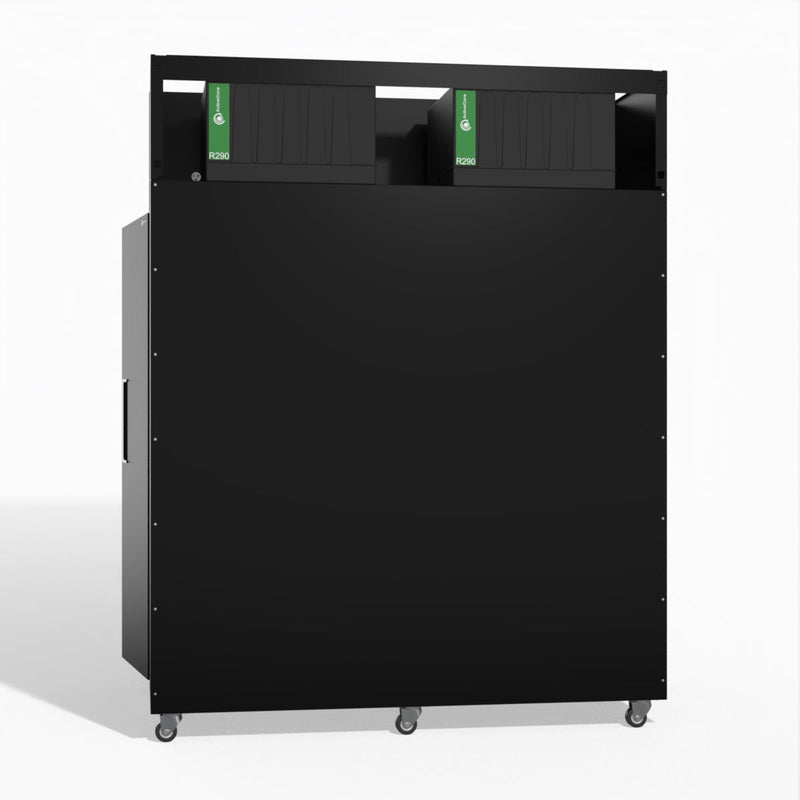 Skope SKFT1500NS-A 3 Solid Door Upright Display or Storage Freezer