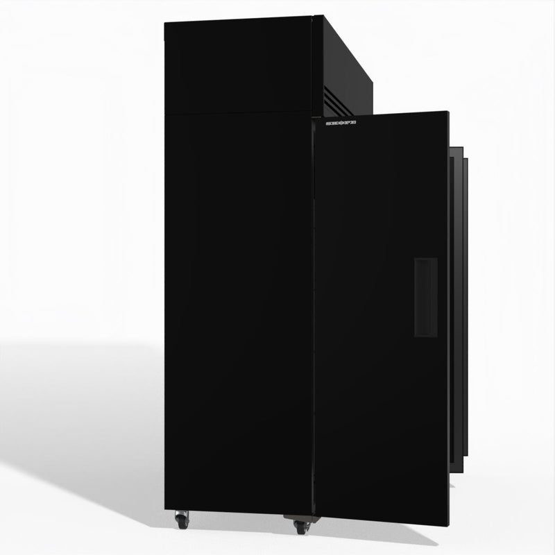 Skope SKFT1500NS-A 3 Solid Door Upright Display or Storage Freezer