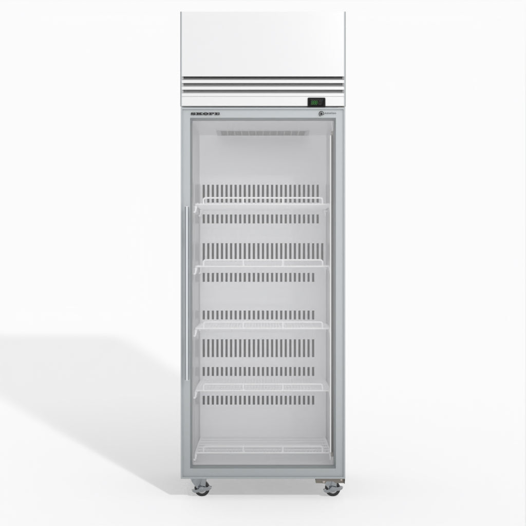 TMF650N-A 1 Glass Door Upright Display or Storage Freezer