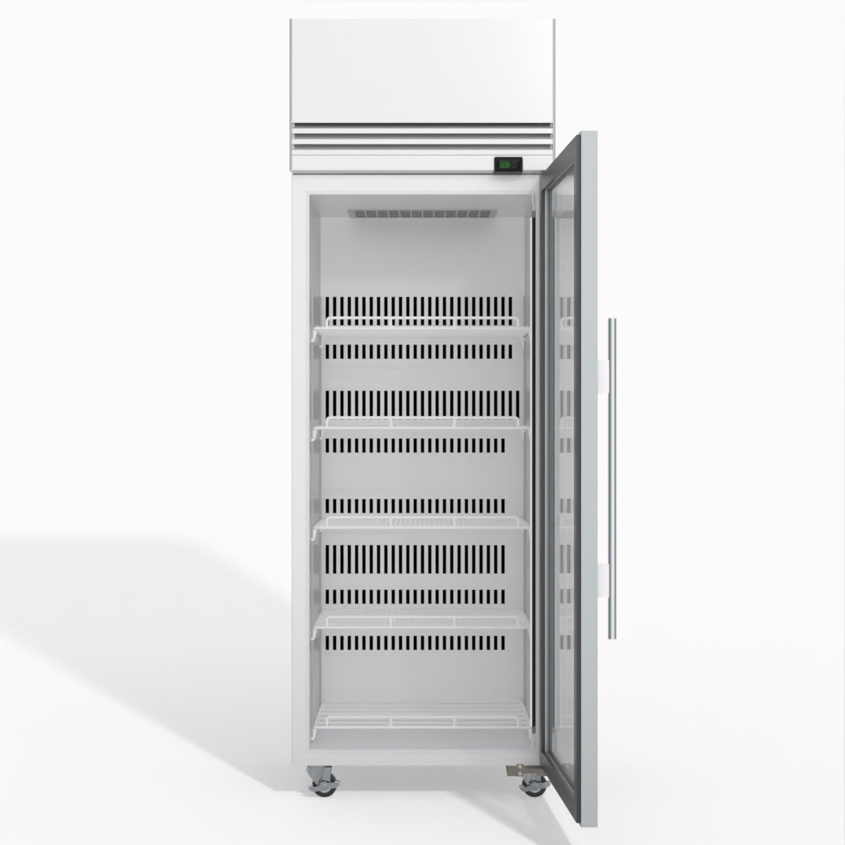 TMF650N-A 1 Glass Door Upright Display or Storage Freezer