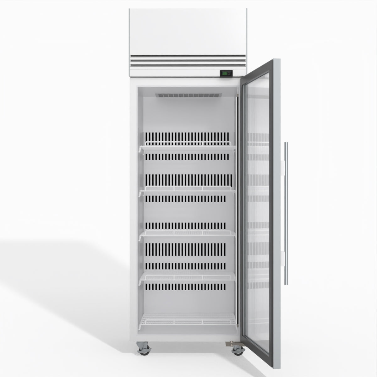 TMF650N-A 1 Glass Door Upright Display or Storage Freezer