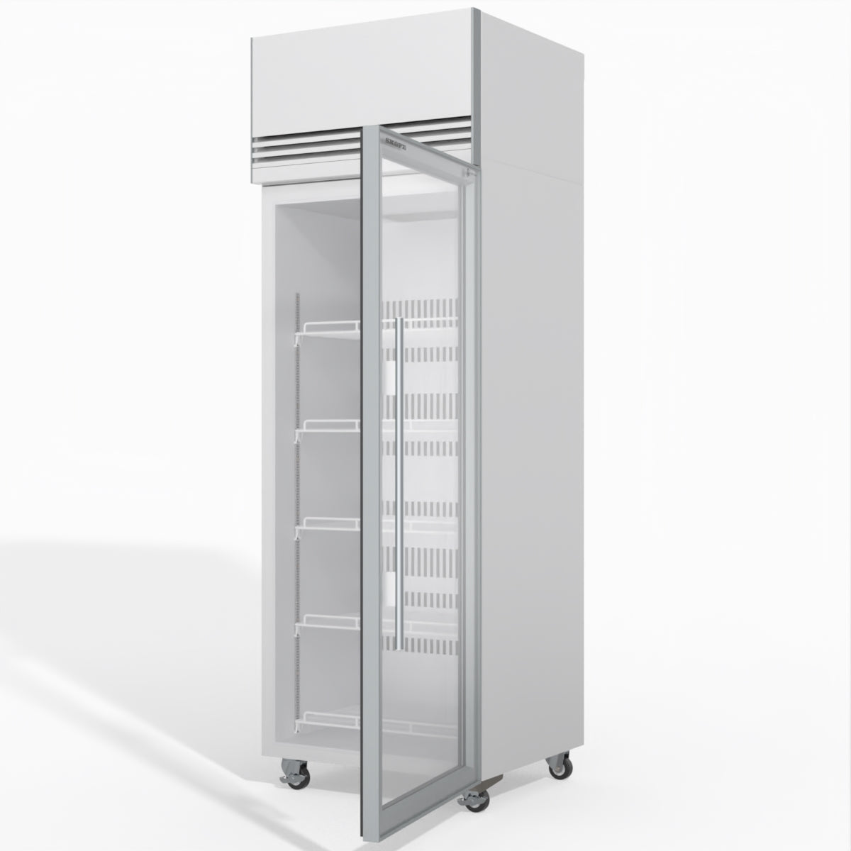 TMF650N-A 1 Glass Door Upright Display or Storage Freezer