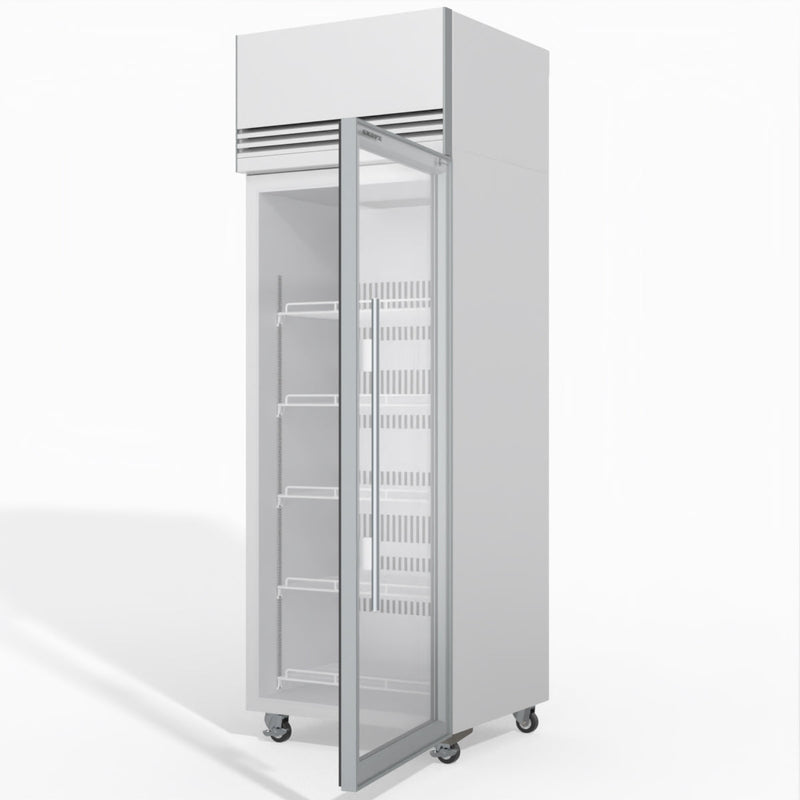 Skope SKFT650N-A 1 Glass Door Upright Display or Storage Freezer - White