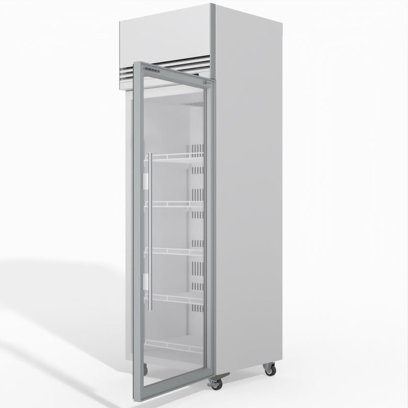 TMF650N-A 1 Glass Door Upright Display or Storage Freezer