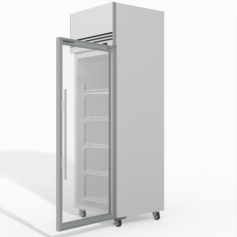 TMF650N-A 1 Glass Door Upright Display or Storage Freezer