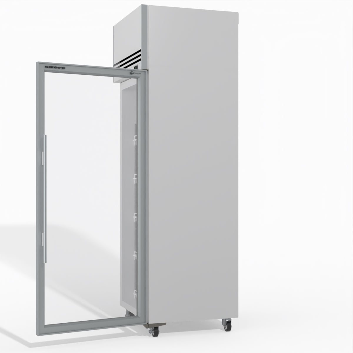 TMF650N-A 1 Glass Door Upright Display or Storage Freezer