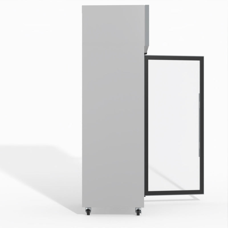 Skope SKFT650N-A 1 Glass Door Upright Display or Storage Freezer - White