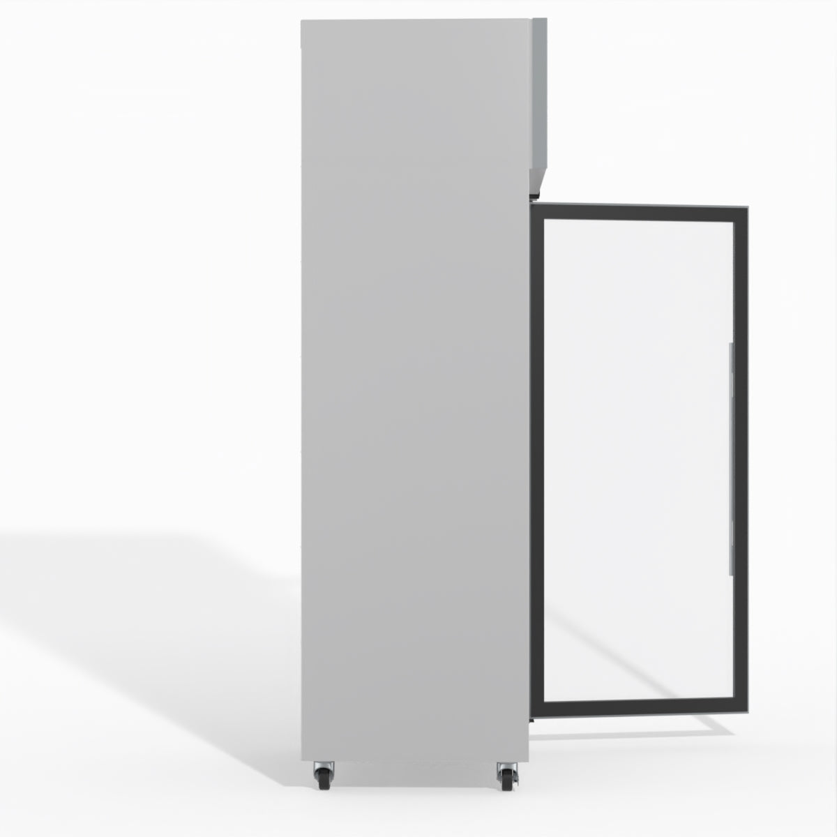 TMF650N-A 1 Glass Door Upright Display or Storage Freezer