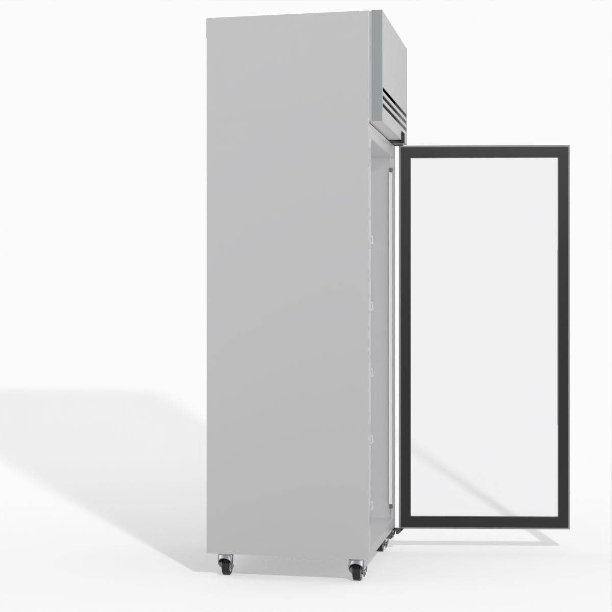 TMF650N-A 1 Glass Door Upright Display or Storage Freezer