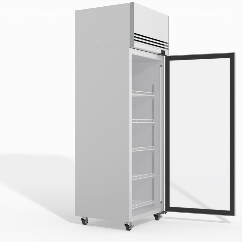 TMF650N-A 1 Glass Door Upright Display or Storage Freezer