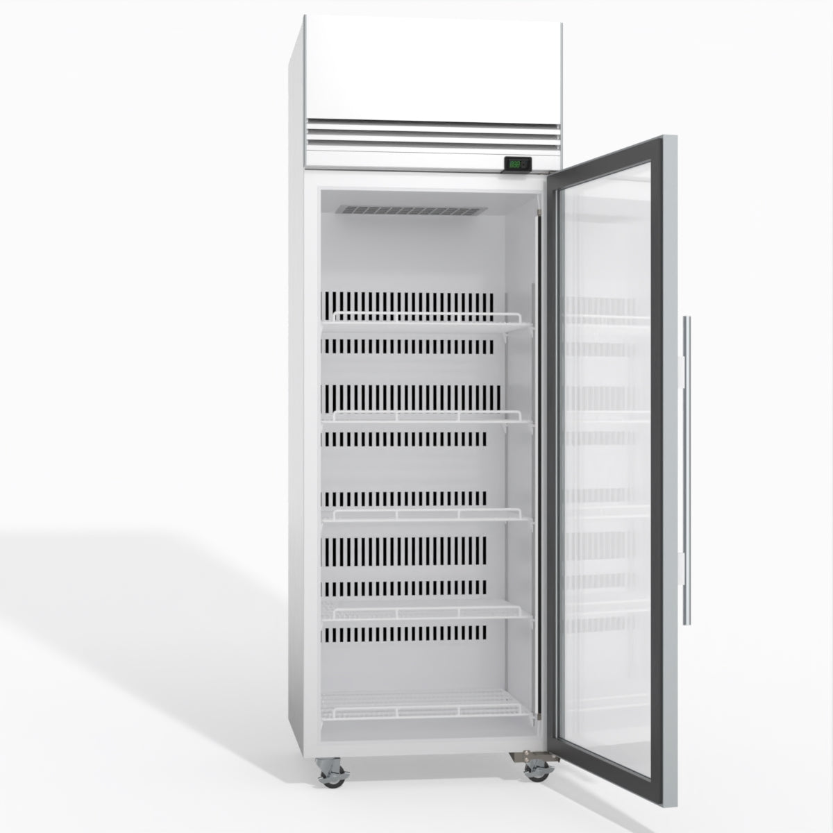 TMF650N-A 1 Glass Door Upright Display or Storage Freezer