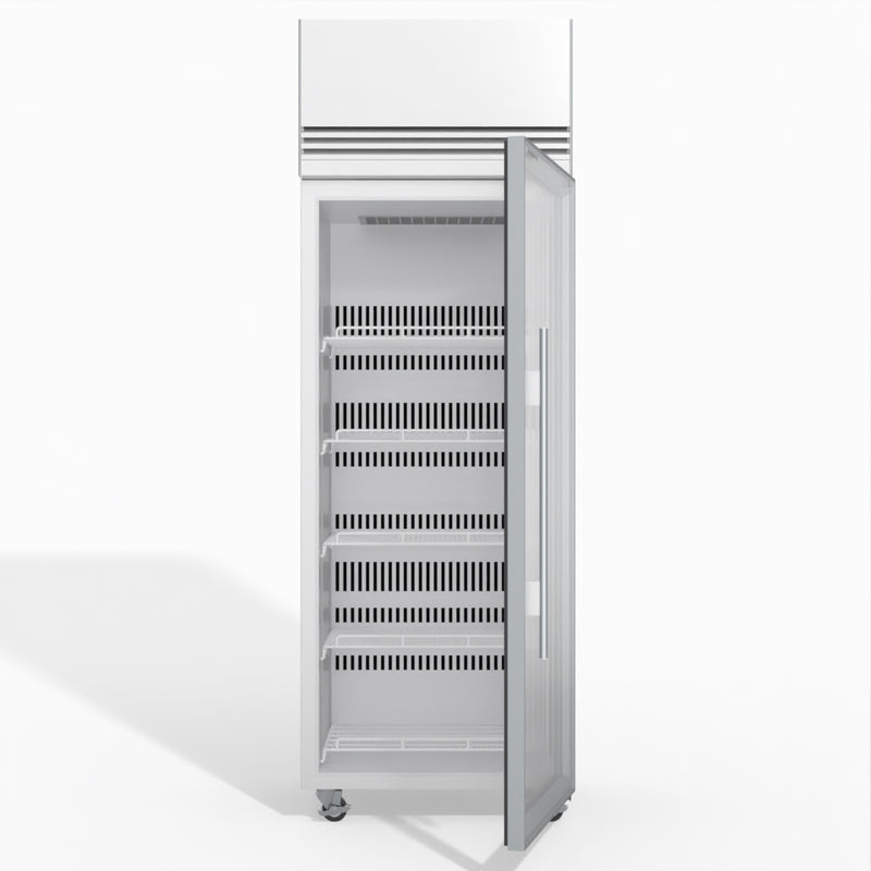 TMF650N-A 1 Glass Door Upright Display or Storage Freezer