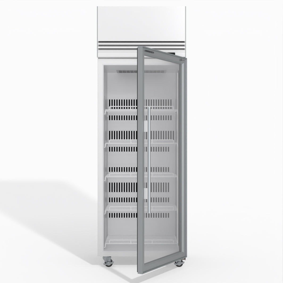 TMF650N-A 1 Glass Door Upright Display or Storage Freezer