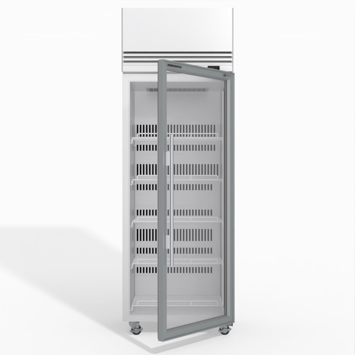 TMF650N-A 1 Glass Door Upright Display or Storage Freezer