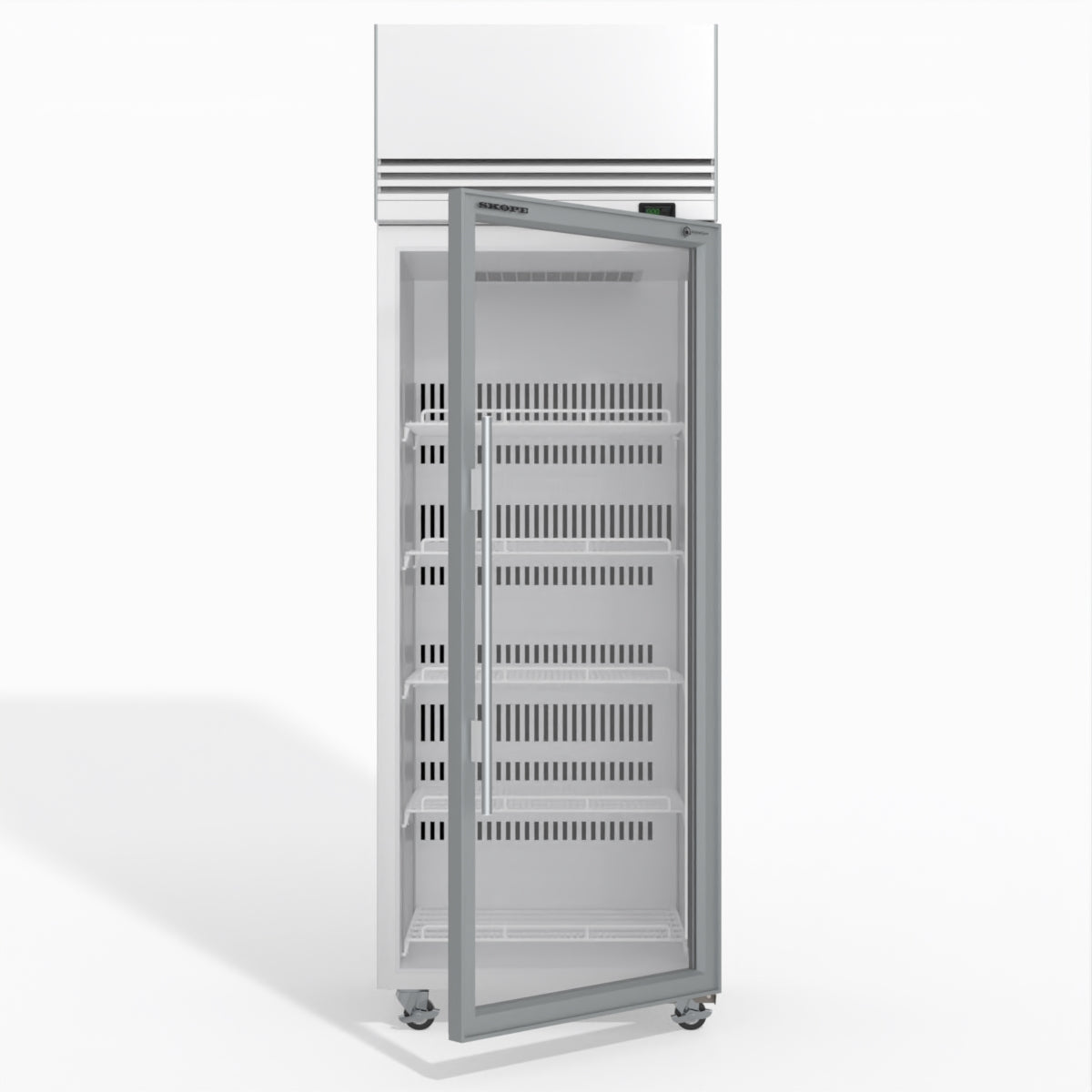 TMF650N-A 1 Glass Door Upright Display or Storage Freezer