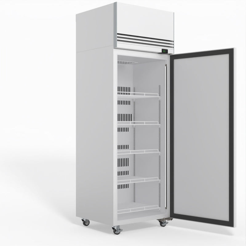 Skope SKFT650NS-A 1 Solid Door Upright Display or Storage Freezer - White