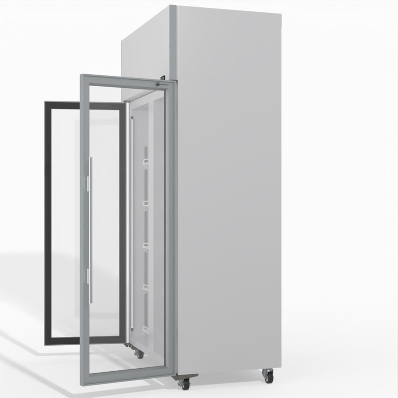 Skope TME1000N-A 2 Glass Door Display or Storage Fridge