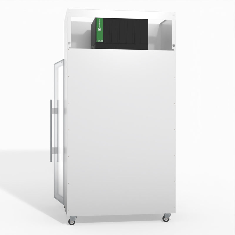 Skope TME1000N-A 2 Glass Door Display or Storage Fridge