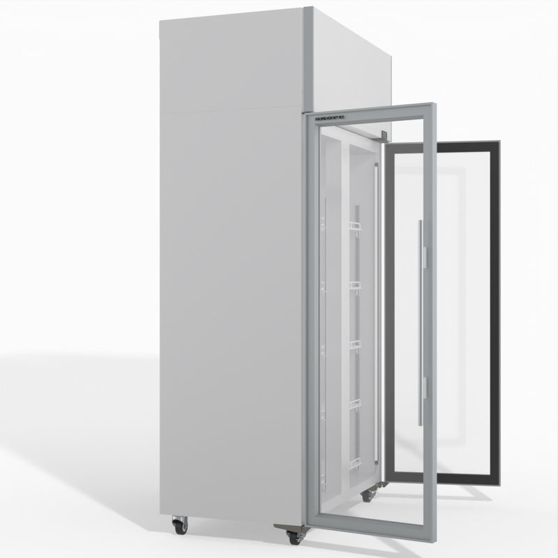 Skope TME1000N-A 2 Glass Door Display or Storage Fridge