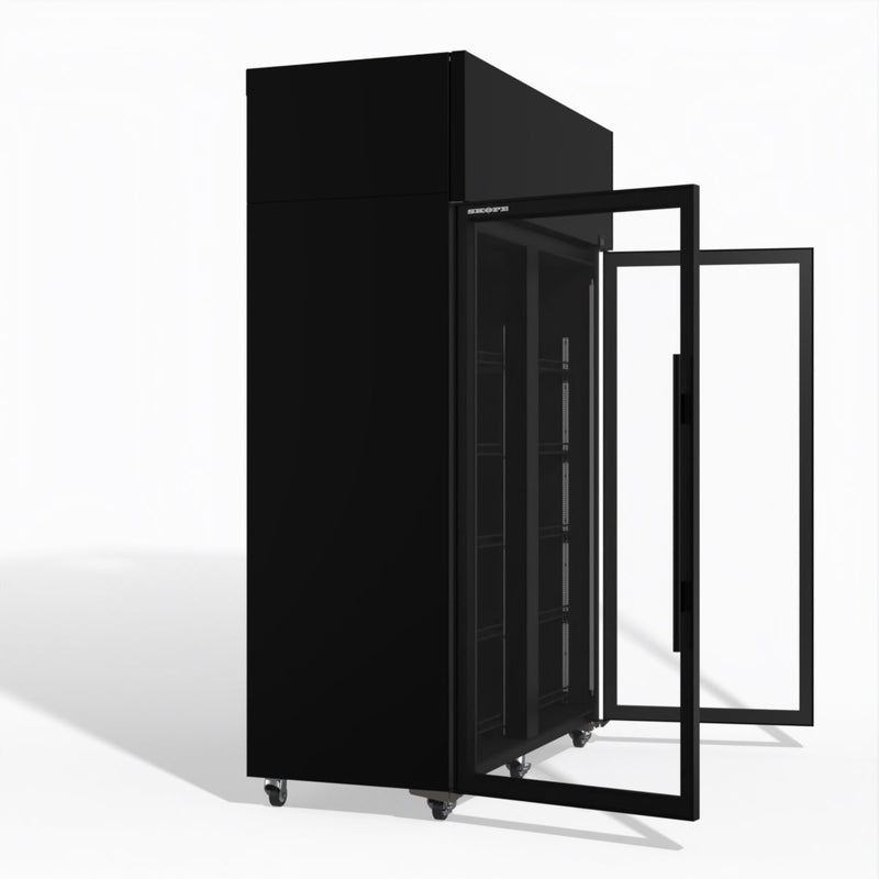 Skope 2 Glass Door Display or Storage Fridge - SKT1300N-A