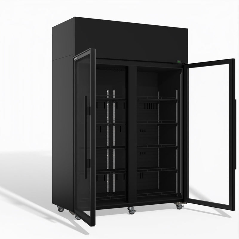 Skope 2 Glass Door Display or Storage Fridge - SKT1300N-A