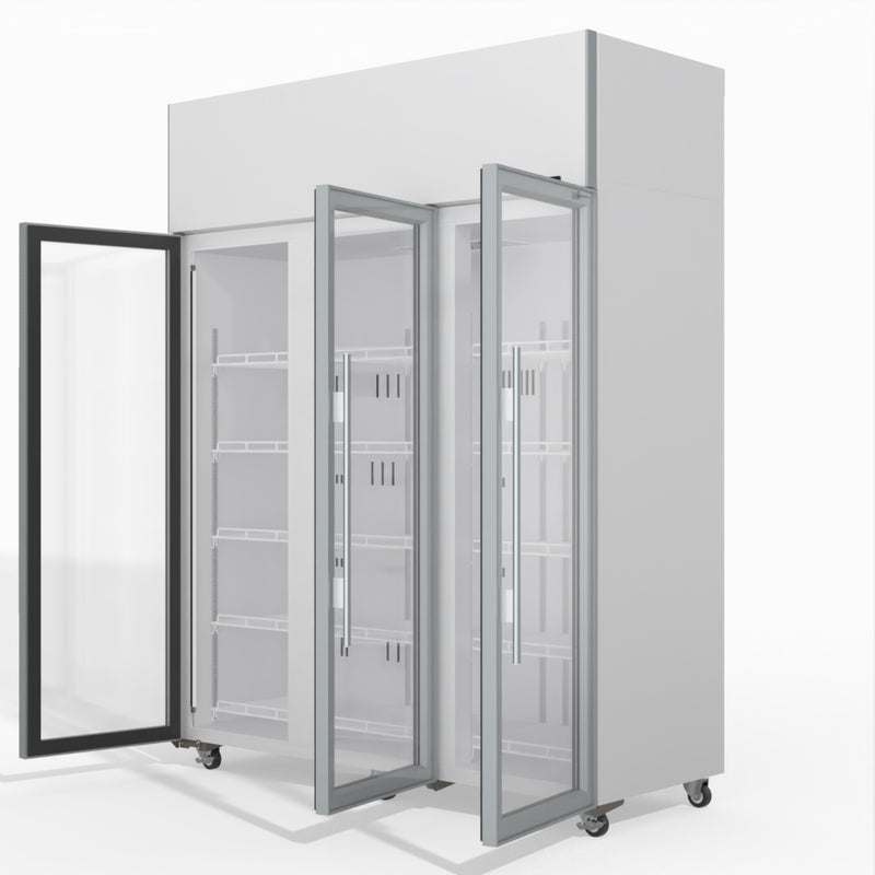 Skope TME1500N-A 3 Glass Door Display or Storage Fridge