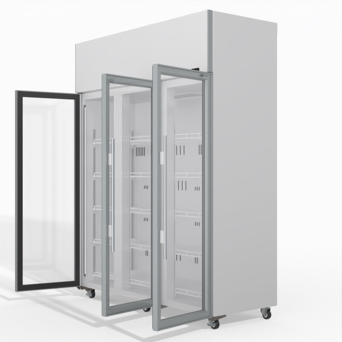 Skope TME1500N-A 3 Glass Door Display or Storage Fridge