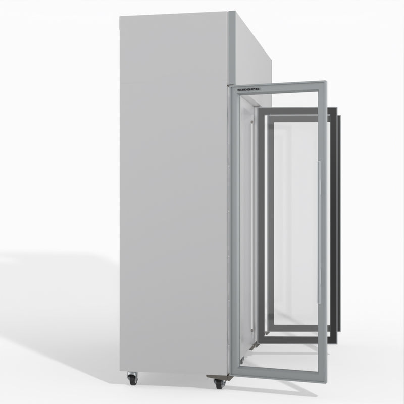 Skope TME1500N-A 3 Glass Door Display or Storage Fridge