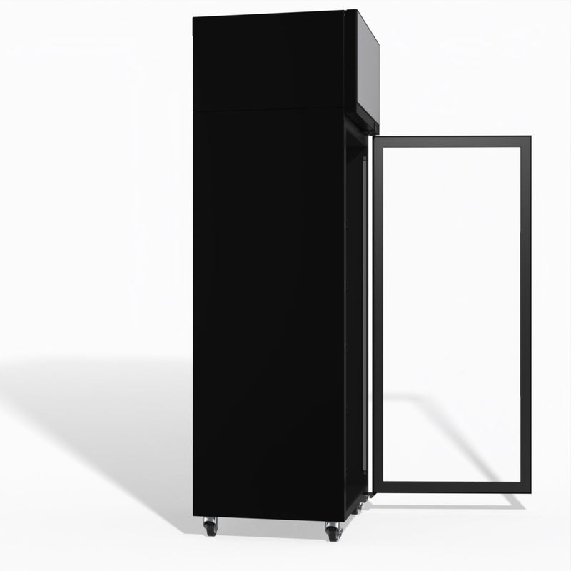 Skope TME650N-AC 1 Glass Door Display or Storage Fridge, Lit Sign