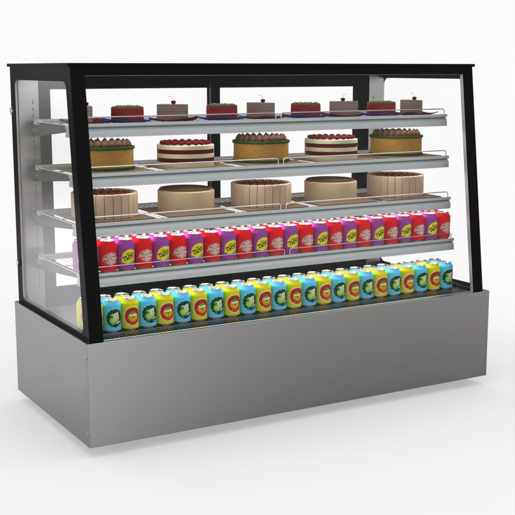 Bonvue Deluxe Chilled Cake Showcase Display Cabinet SLP860C