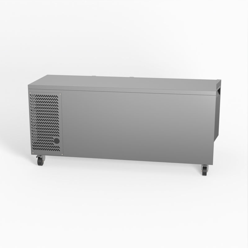 AG Three Door Commercial Worktop / Under Bench Freezer 600mm Depth