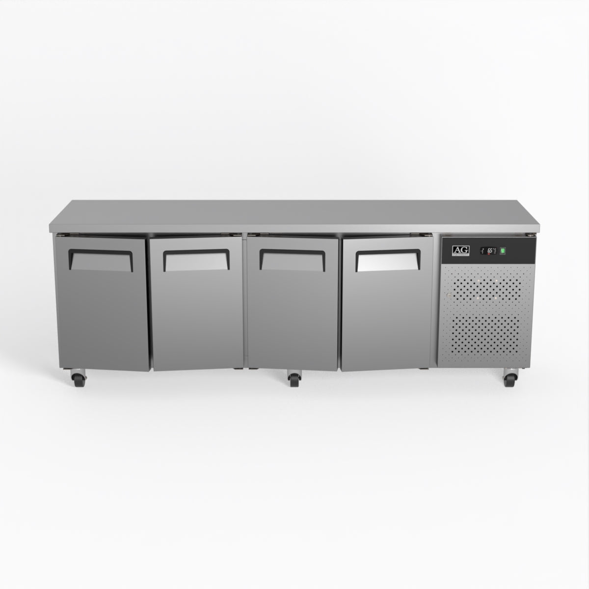 AG Four Door Commercial Worktop / Under Bench Fridge