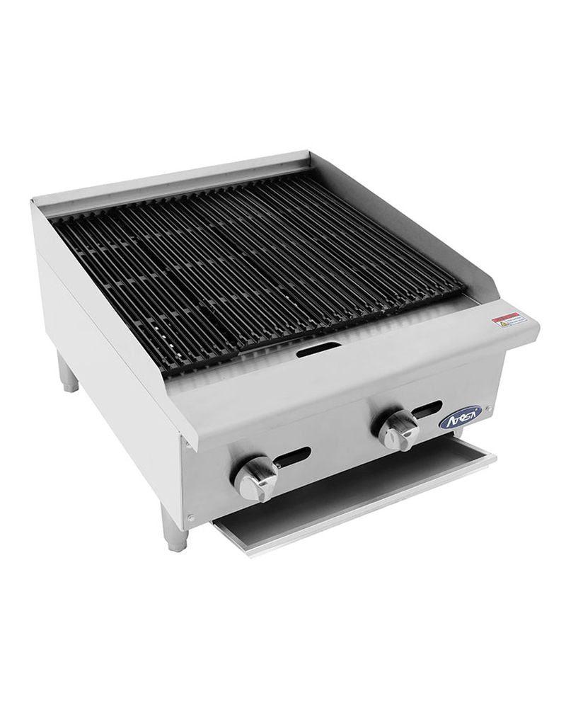 CookRite 610mm LPG Char-Rock Broiler