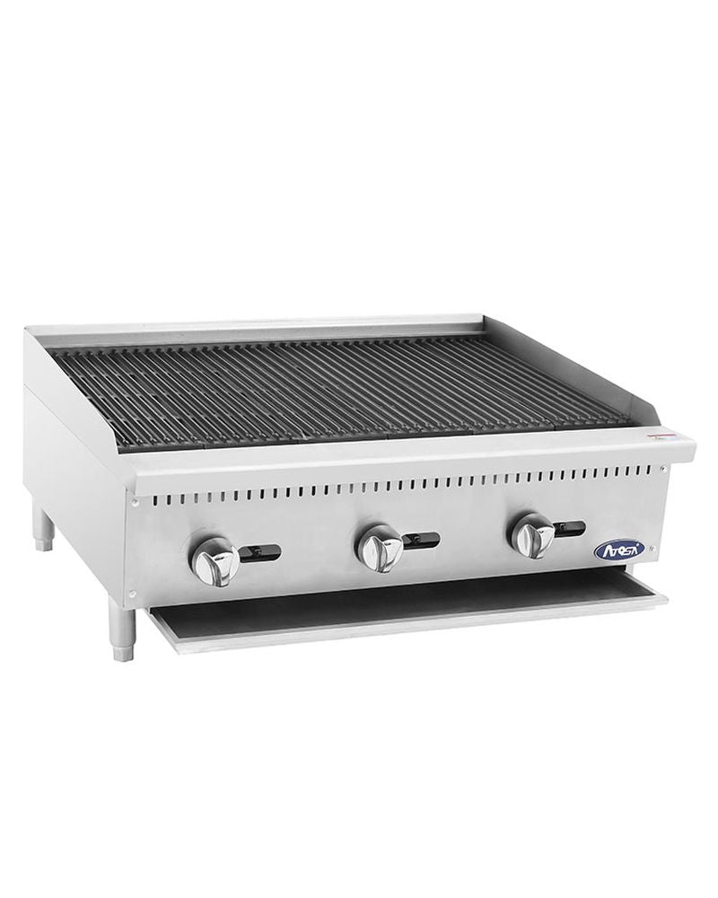 CookRite 910mm LPG Char-Rock Broiler