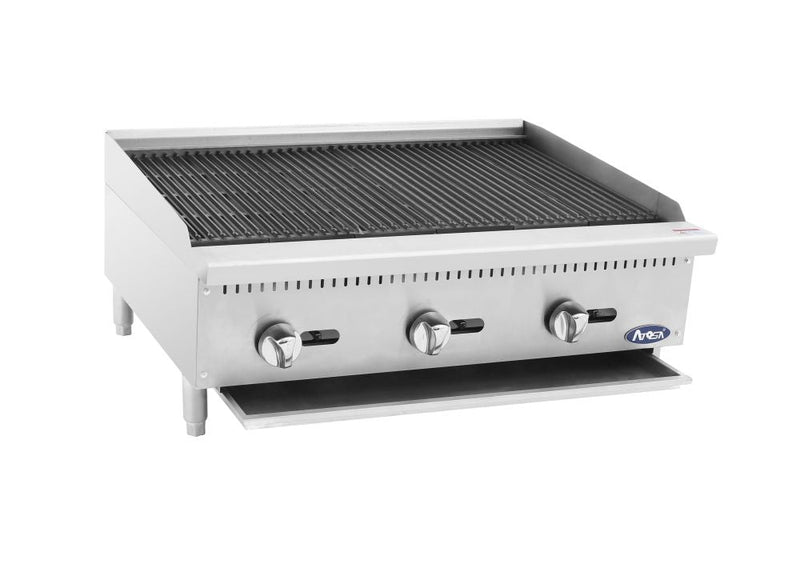 CookRite 910mm LPG Char-Rock Broiler