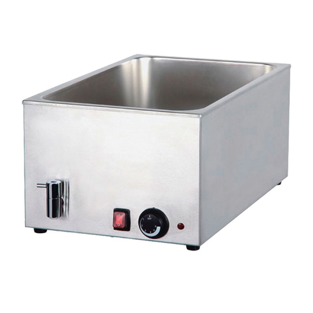 CookRite Bain Marie with Mechanical Controller and Drain