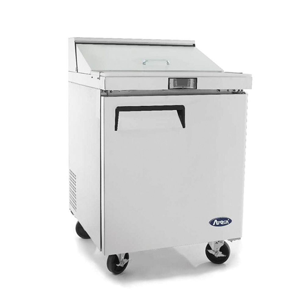 Atosa Single Door Sandwich Prep Table Refrigerator