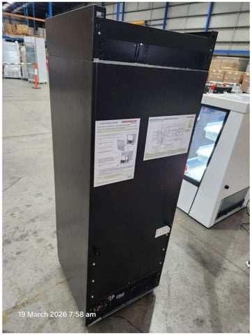 CLEARANCE - BME300N-AC 1 Glass Door Display Fridge, Lit Sign - BME300N-AC-QA250710819