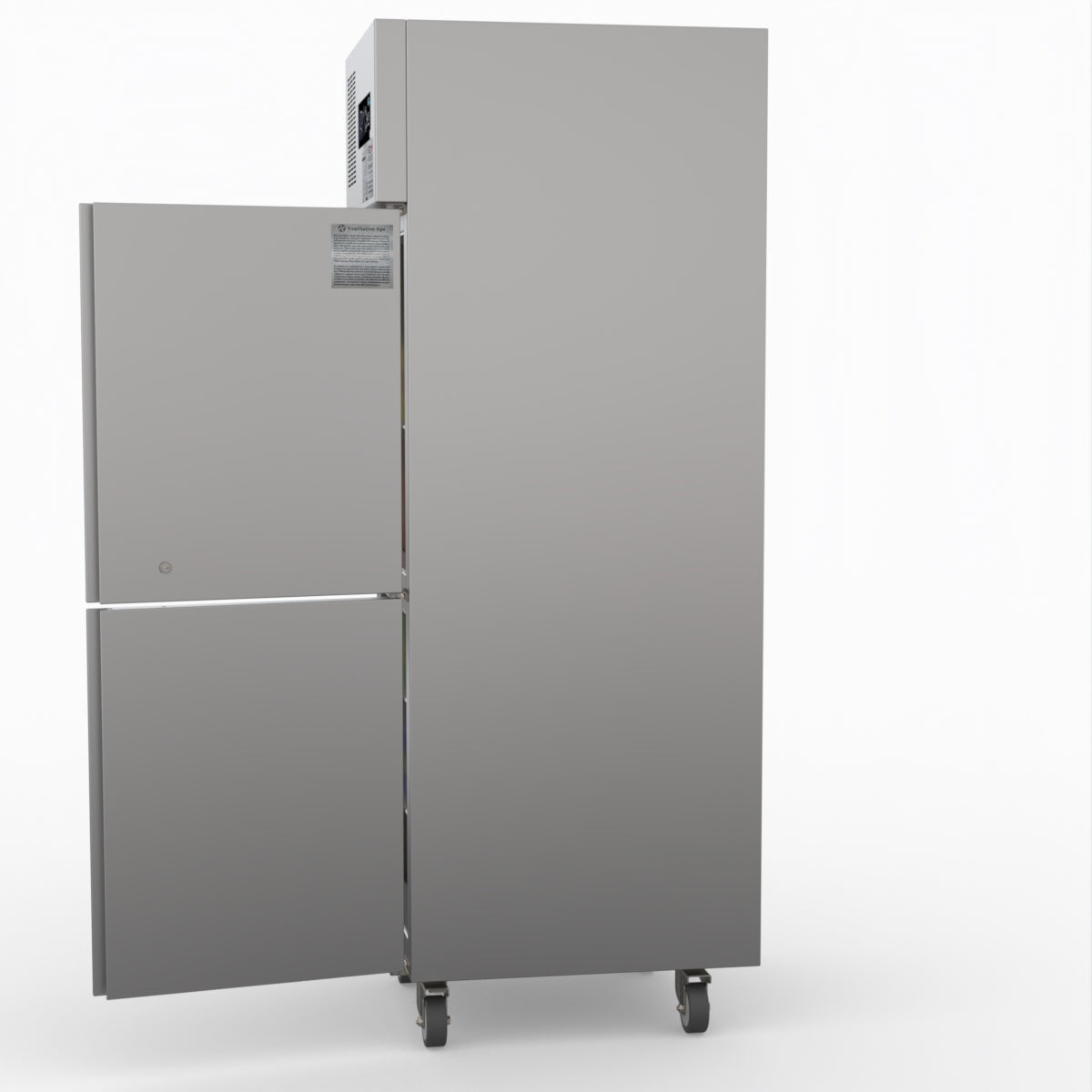 Thermaster Tropical 2 X ½ Door Ss Fridge SUC500