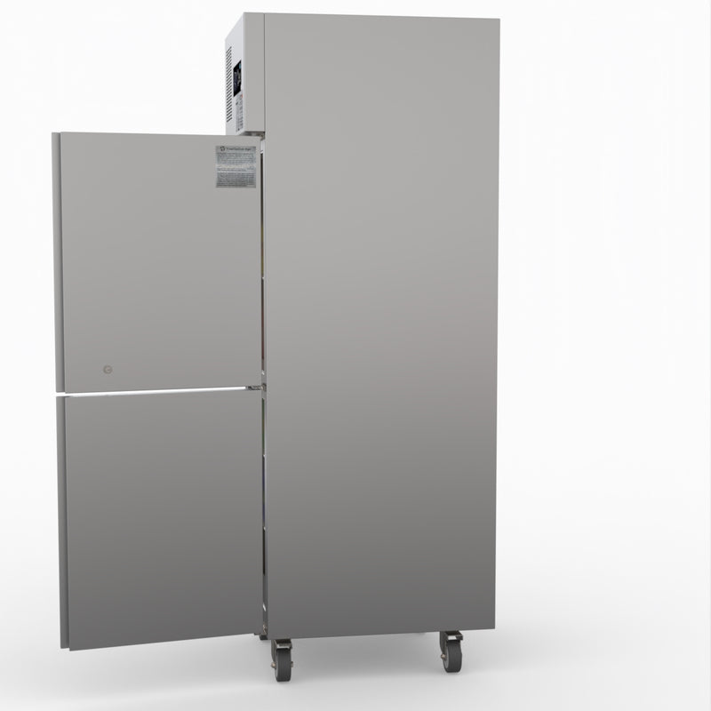 Thermaster Tropical 2 X ½ Door Ss Fridge SUC500