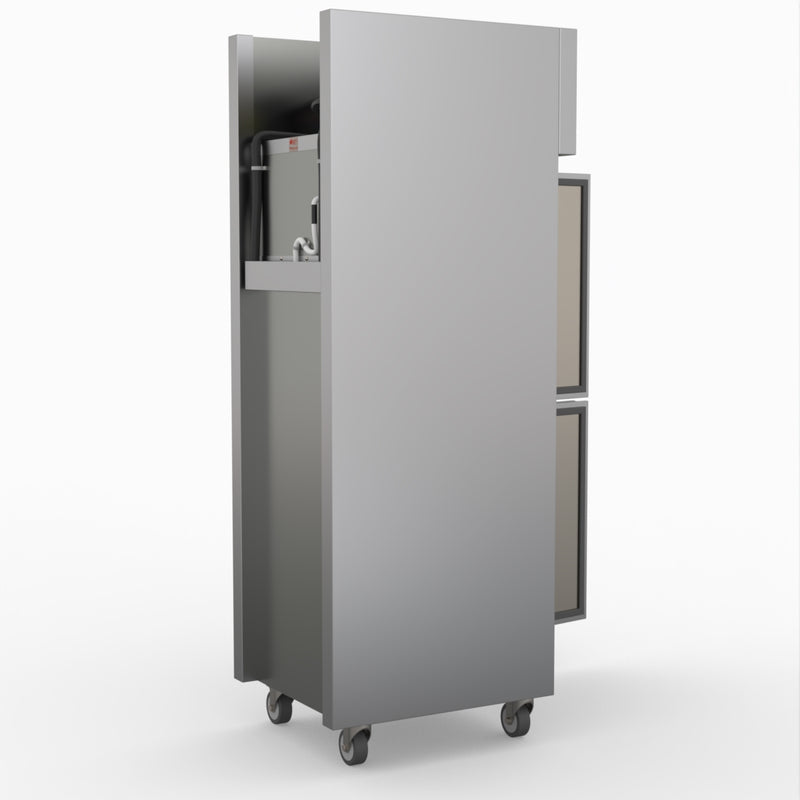 Thermaster Tropical 2 X ½ Door Ss Fridge SUC500